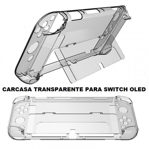 Carcasa Dura Transparente para Switch...