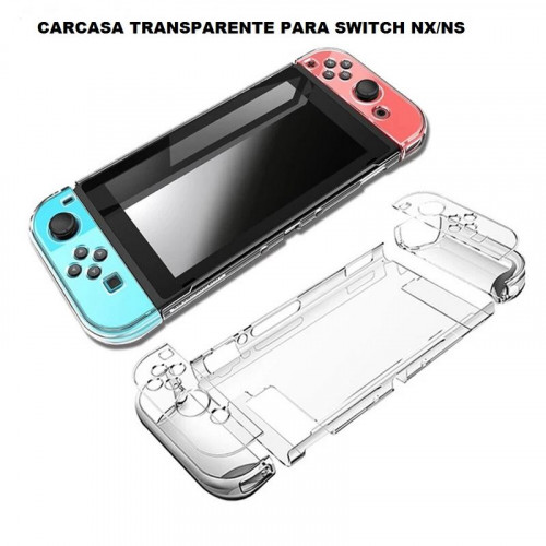 Carcasa Dura Transparente para Switch...