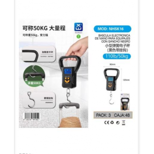 Báscula Electrónica de Mano para...