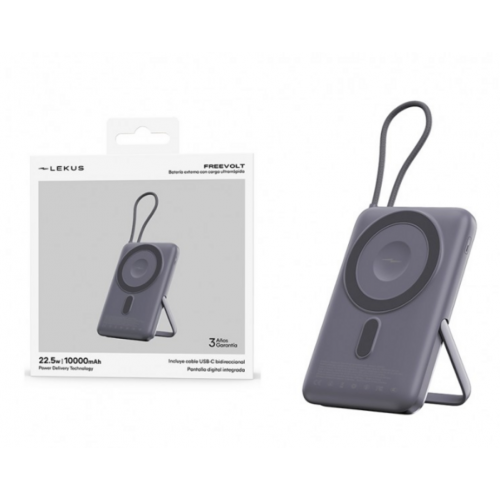 Batería Externa Inalámbrica Lekus...