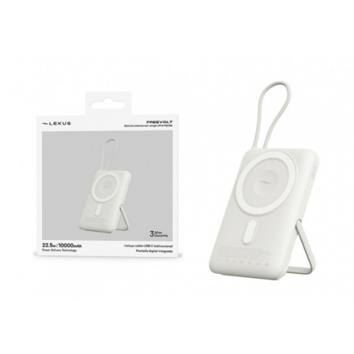 Power Bank Inalámbrico Lekus Freevolt...