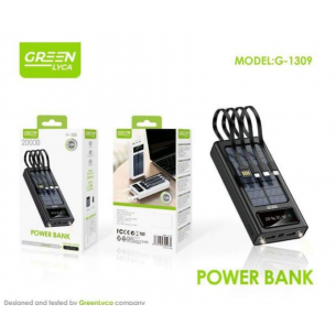 Power Bank Solar Green Lyca...