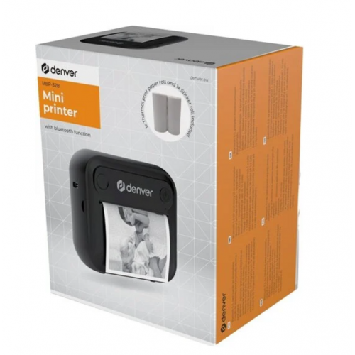 Impresora Portátil Denver Negra...