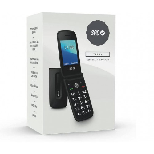 Móvil SPC Titan Tecla Grande/Radio...