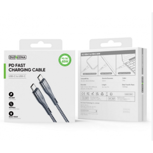Cable de Carga Rápida Duzzona USB-C a...
