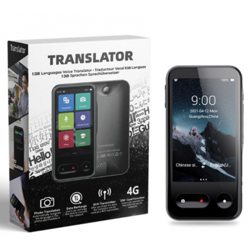 Traductor Multilingüe con SIM y WiFi...