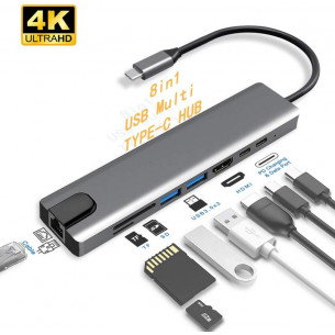 Adaptador Multipuerto USB-C...