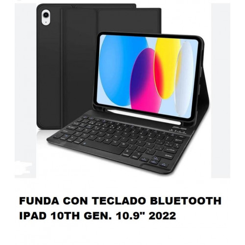Funda con Teclado Bluetooth Español +...