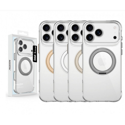 Carcasa Accetel Orbit MagSafe con Aro...