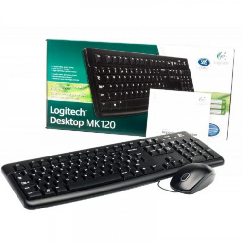 Kit Teclado y Ratón Logitech MK120...