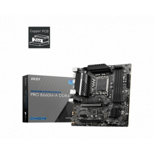 Placa Base MSI PRO H610M-G Micro-ATX...