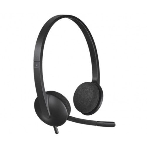 Auriculares Logitech Headset H340 USB...