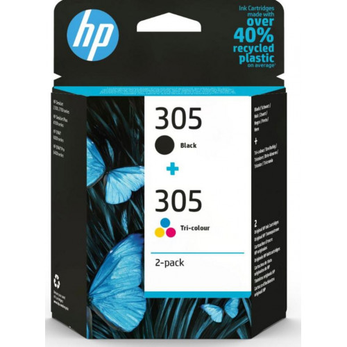 Pack Cartuchos Tinta Original HP 305...