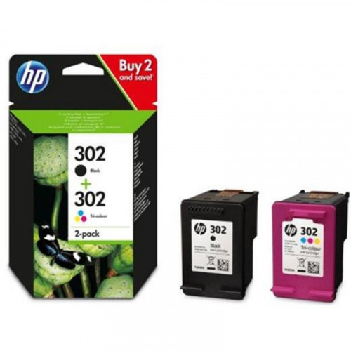 Pack de Tinta HP Número 302 Negro y...