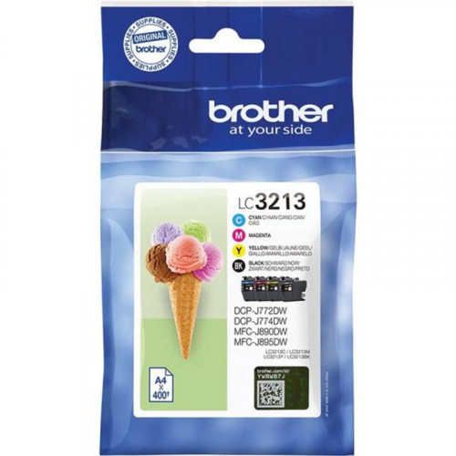 Pack Tinta Original Brother LC3213VAL...