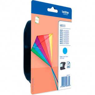Tinta Brother LC223C Cyan...