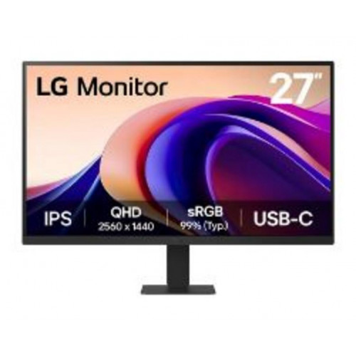 Monitor LG 27" IPS QHD 100Hz USB-C...