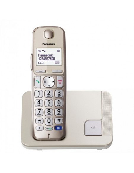 Panasonic Teléfono inalámbrico digital Panasonic KX-TGE210SPN