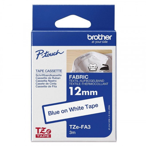 Cinta Textil Brother TZEFA3 12mm para...