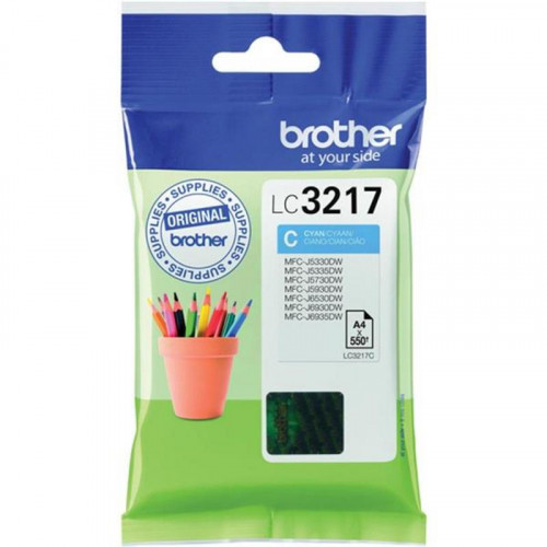 Tinta Brother Cyan LC3217C (550...