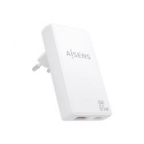Cargador de Pared AISENS GaN 65W PD...