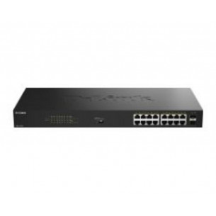 Switch D-Link 16xRJ45 2xSFP...