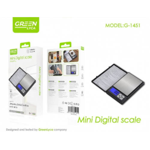 Báscula Digital Portátil Greenlyca...