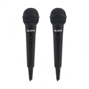 Pack 2 Micrófonos con Cable...