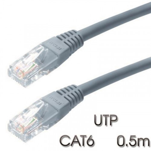 Cable de Red UTP Cat 6 de 0.5 Metros...