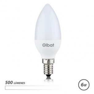 Bombilla LED Elbat C37, 6W,...