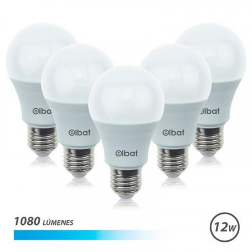 Pack de 5 Bombillas LED Elbat A60 12W...