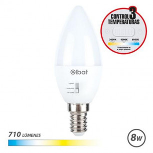 Bombilla LED Elbat C37 8W...