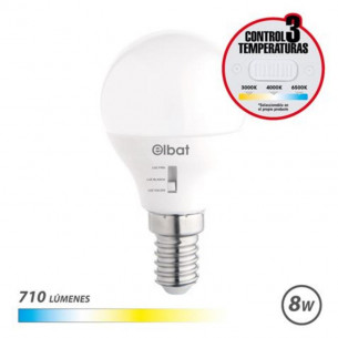 Bombilla LED G45 Elbat 8W...