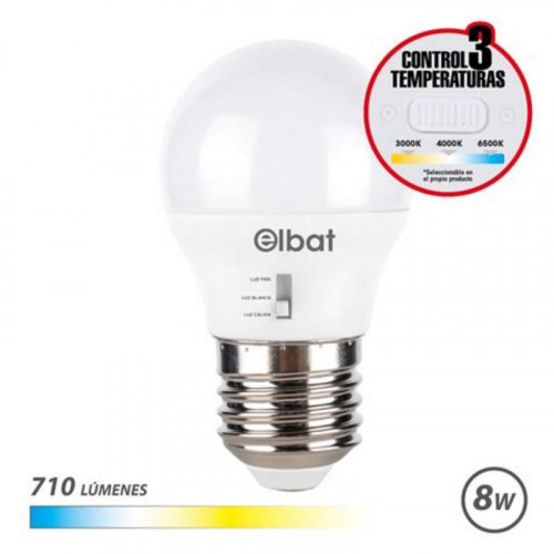 Bombilla LED G45 Elbat 8W E27 710LM...