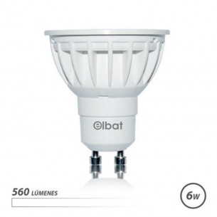 Bombilla LED GU10 Elbat 6W,...
