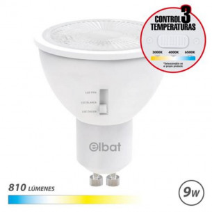 Bombilla LED Elbat GU10 9W...
