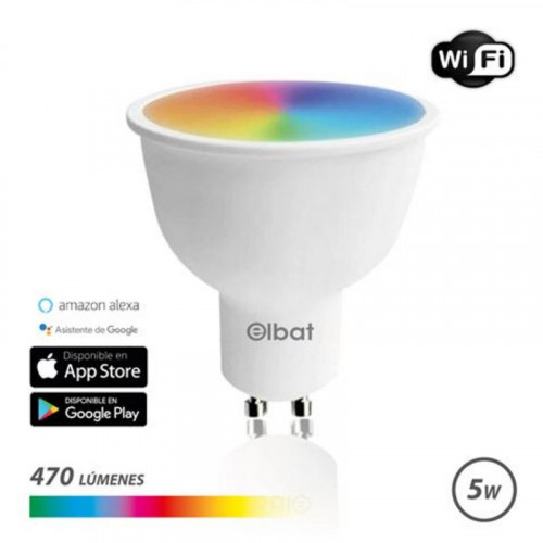 Bombilla LED Elbat Smart Wi-Fi GU10...