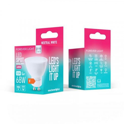 Bombilla LED GU10 Forever Light 9.5W...