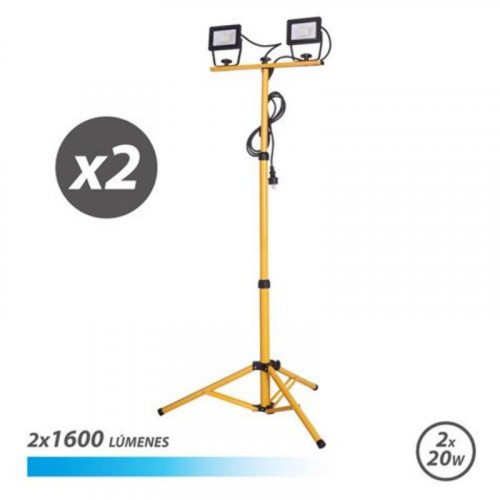 Foco LED con Trípode Elbat 2 x 20W...