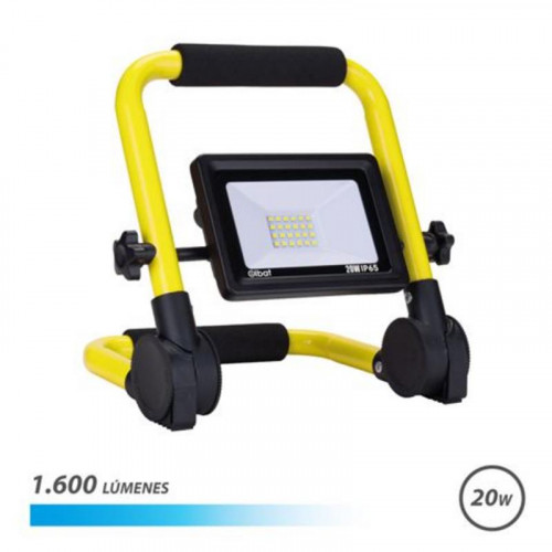 Foco LED Elbat 20W 6500K con Soporte...