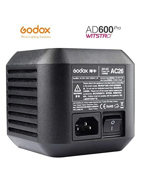 Godox AC26 Adaptador de Red para AD600PRO