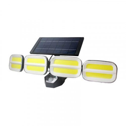 Foco Solar Cuádruple con Sensor Elbat...