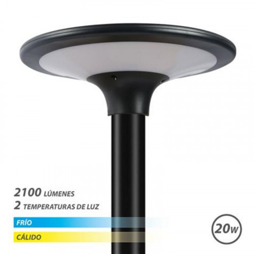 Farola LED Solar Elbat 20W 2100LM con...