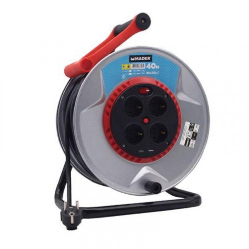 Enrollador de Cable Metálico Mader 40...