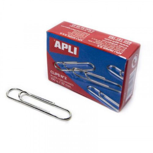 Caja de 100 Unidades de Clips...