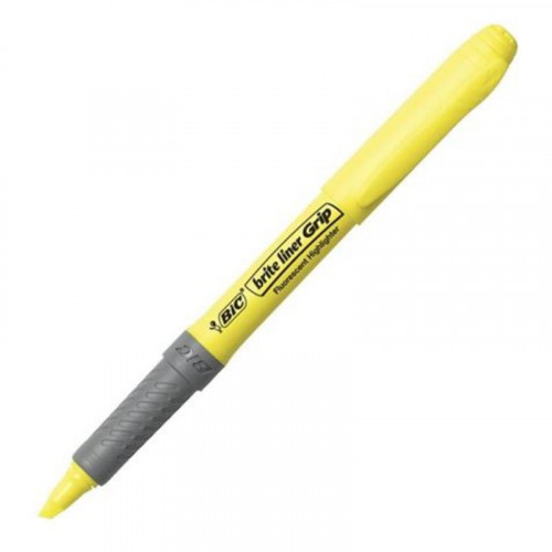 Marcador Fluorescente Amarillo BIC...