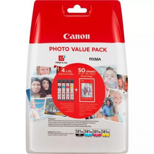 Pack 4 Cartuchos de Tinta Canon...