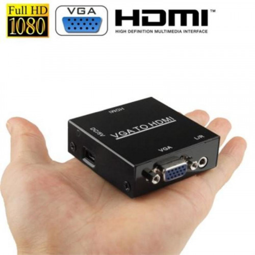Mini Conversor Cromad HDMI a VGA con...