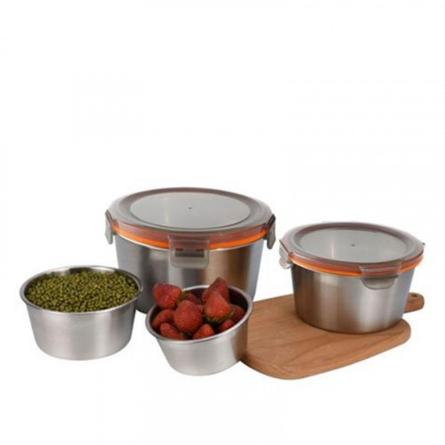 Tupper Hermético Quttin de Acero...