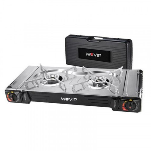 Cocina de Gas Portátil Doble Bombona...